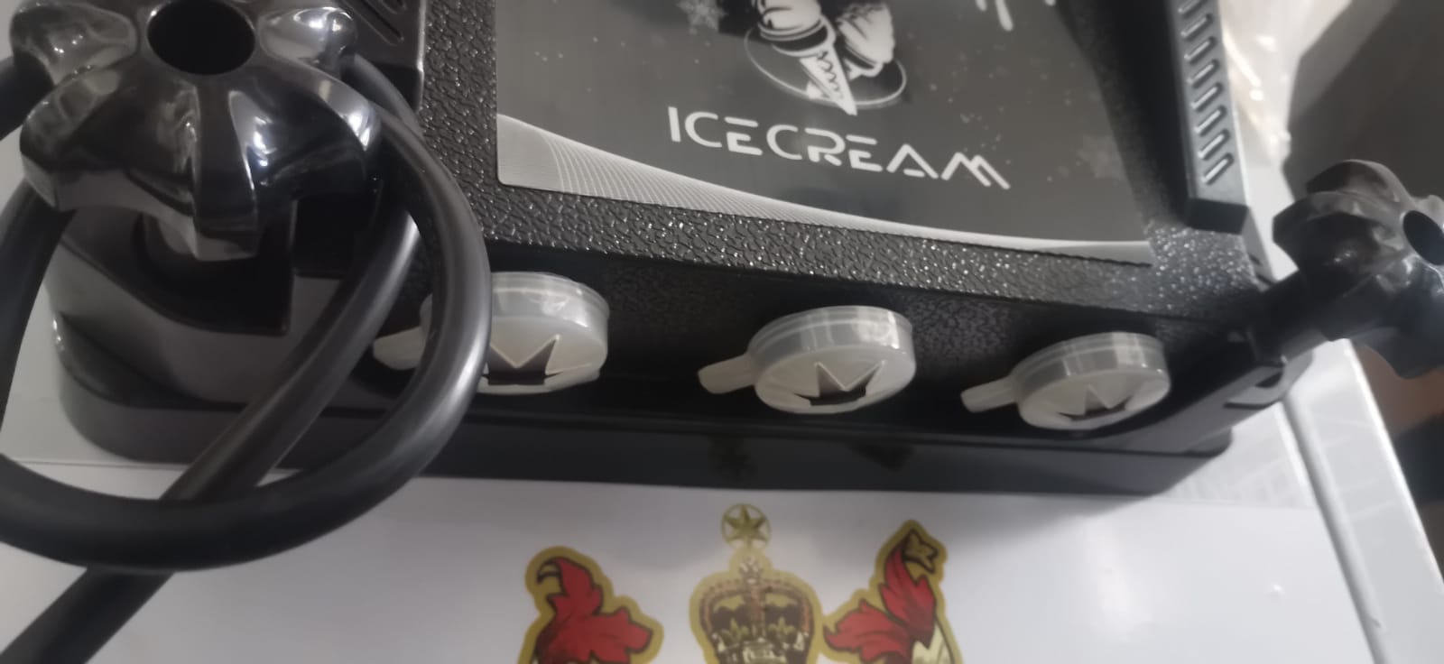Royal Tent Durban 3 Flavor Floor Model Ice Cream Machine - Image 3